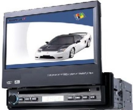 Car Dvd Player With 7 Inch Lcd Touch Screen Monitor